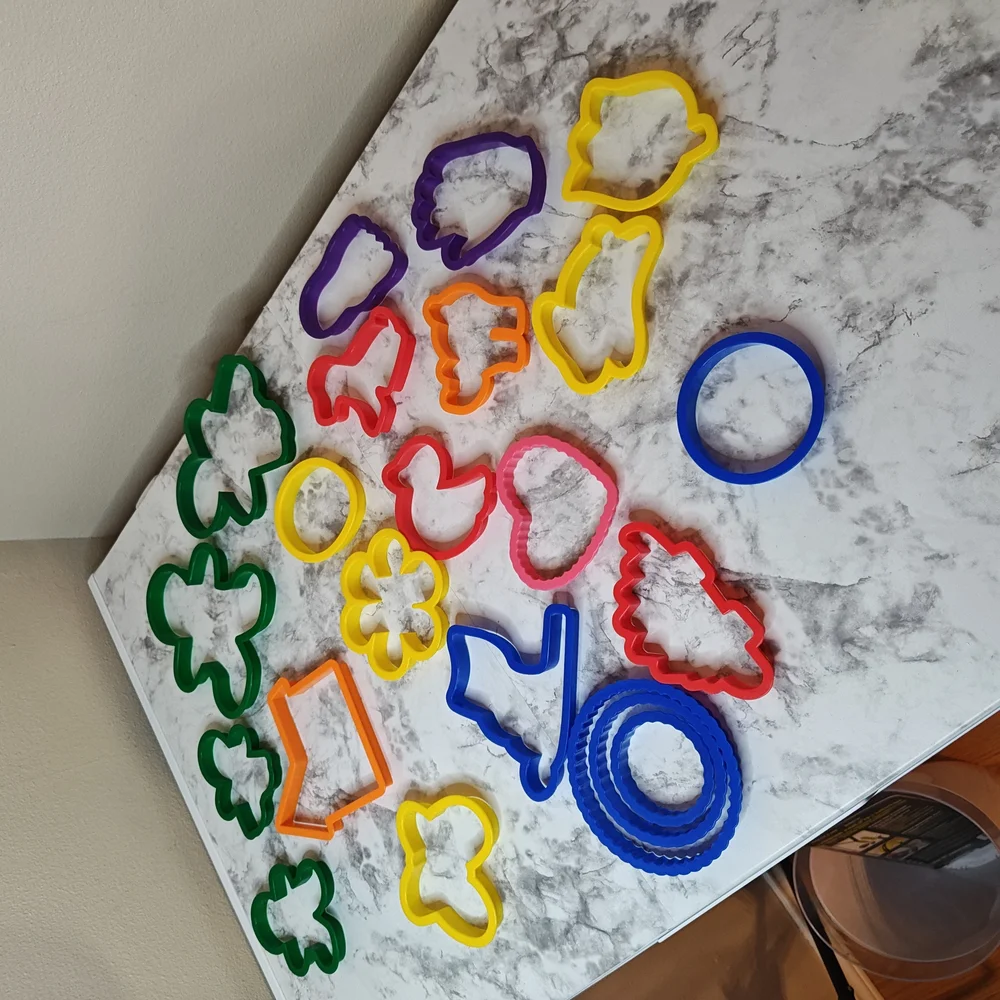 Letters Numbers Shapes Animals Cookie Cutters